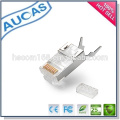 Systimax cat7 ftp rj45 conector de red enchufe modular / chapado en oro blindado 8p8c keystone jack